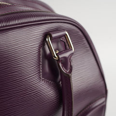 Louis Vuitton Bowling Epi Purple Bag