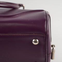 Louis Vuitton Bowling Epi Purple Bag