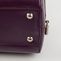Louis Vuitton Bowling Epi Purple Bag