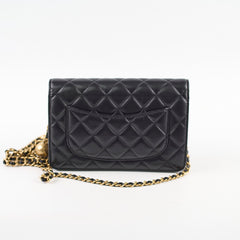 Chanel Wallet on Chain with Crush Black 30 series
