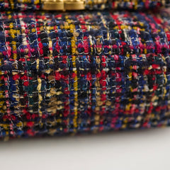 Chanel 19 Tweed Small Multicolor Microchip