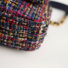 Chanel 19 Tweed Small Multicolor Microchip