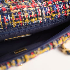 Chanel 19 Tweed Small Multicolor Microchip