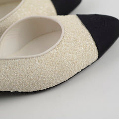 Chanel Slingback Glitter Heels Size 40