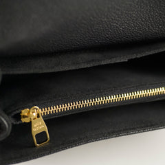 Louis Vuitton Pochette Metis East West Black Empreinte