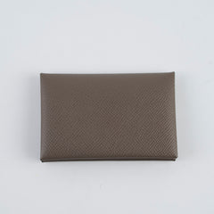 Hermes Calvi Special Order Etain/Noir