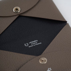 Hermes Calvi Special Order Etain/Noir