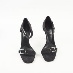 Hermes Judy 105 Sandals Black Size 38