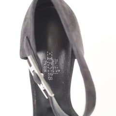 Hermes Judy 105 Sandals Black Size 38