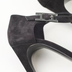 Hermes Judy 105 Sandals Black Size 38