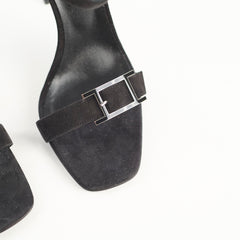 Hermes Judy 105 Sandals Black Size 38