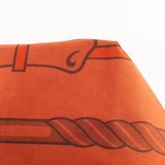 Hermes Steeple Bag Orange Canvas P in Sqaure Stamp