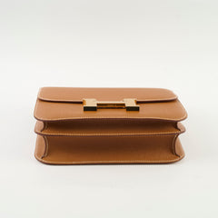 Hermes Constance 24 Epsom Gold A Stamp