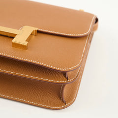 Hermes Constance 24 Epsom Gold A Stamp