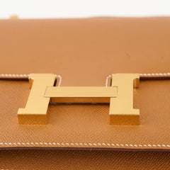 Hermes Constance 24 Epsom Gold A Stamp