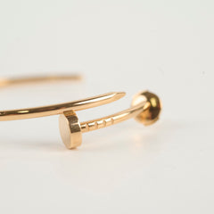 Cartier JUC Hoop Earrings Rose Gold Large Model