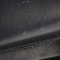 Chanel Mini Rectangle Black Lambskin Chevron GHW