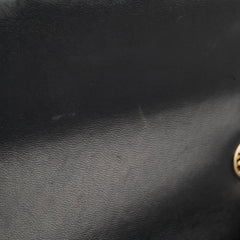 Chanel Mini Rectangle Black Lambskin Chevron GHW