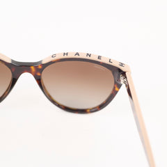 Chanel Butterfly Sunglasses Tortoiseshell (Polarized)