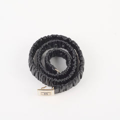 Chanel Stretchable Women's Belt Size 70 Black