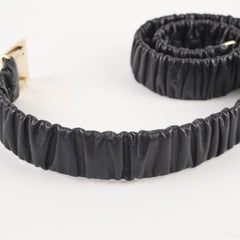Chanel Stretchable Women's Belt Size 70 Black