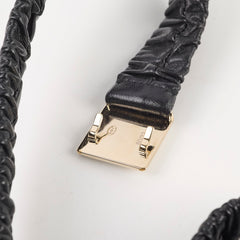 Chanel Stretchable Women's Belt Size 70 Black