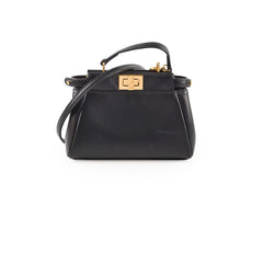 Fendi Nano Peekaboo Black GHW