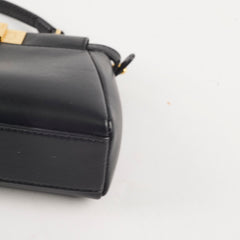 Fendi Nano Peekaboo Black GHW