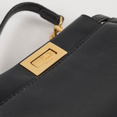 Fendi Nano Peekaboo Black GHW