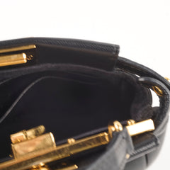 Fendi Nano Peekaboo Black GHW