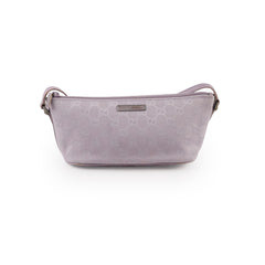 Gucci GG Canvas Shoulder Bag Lilac