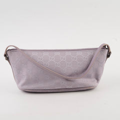 Gucci GG Canvas Shoulder Bag Lilac