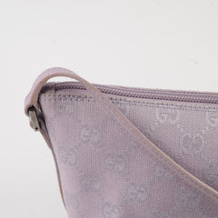 Gucci GG Canvas Shoulder Bag Lilac
