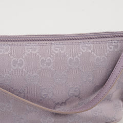 Gucci GG Canvas Shoulder Bag Lilac