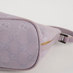Gucci GG Canvas Shoulder Bag Lilac