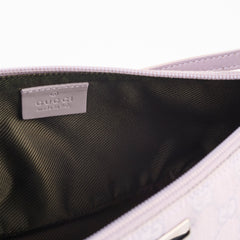 Gucci GG Canvas Shoulder Bag Lilac