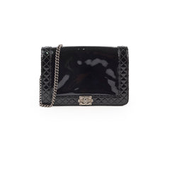 Deal of The Week - Chanel Boy Patent WOC Black 18 Series