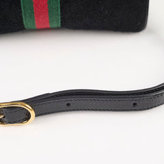 Gucci Suede Ophidia Crossbody Black