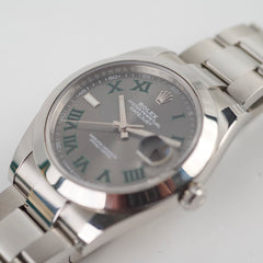 Rolex Oyster Perpectual Datejust 41mm Wimbledon Dial 2021