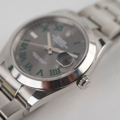 Rolex Oyster Perpectual Datejust 41mm Wimbledon Dial 2021
