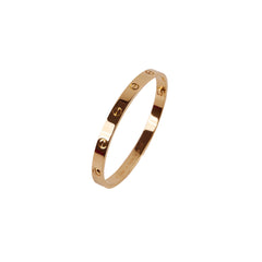 Cartier Love Bracelet Classic Model Yellow Gold Size 19