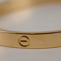 Cartier Love Bracelet Classic Model Yellow Gold Size 19
