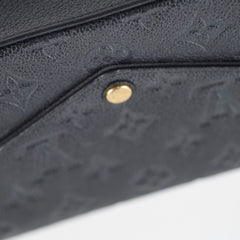 Louis Vuitton Pochette Felicie Empreinte Leather Black