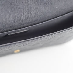 Louis Vuitton Pochette Felicie Empreinte Leather Black