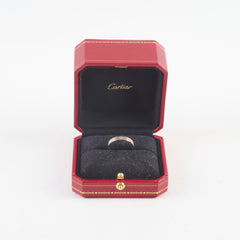Cartier Love Ring Small Model White Gold size 58