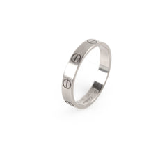 Cartier Love Ring Small Model White Gold size 58
