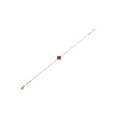 Van Cleef & Arpels Sweet Carnelian Bracelet Rose Gold