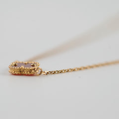 Van Cleef & Arpels Sweet Carnelian Bracelet Rose Gold