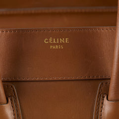 Celine Mini Luggage Bag Brown