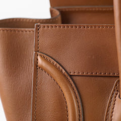 Celine Mini Luggage Bag Brown